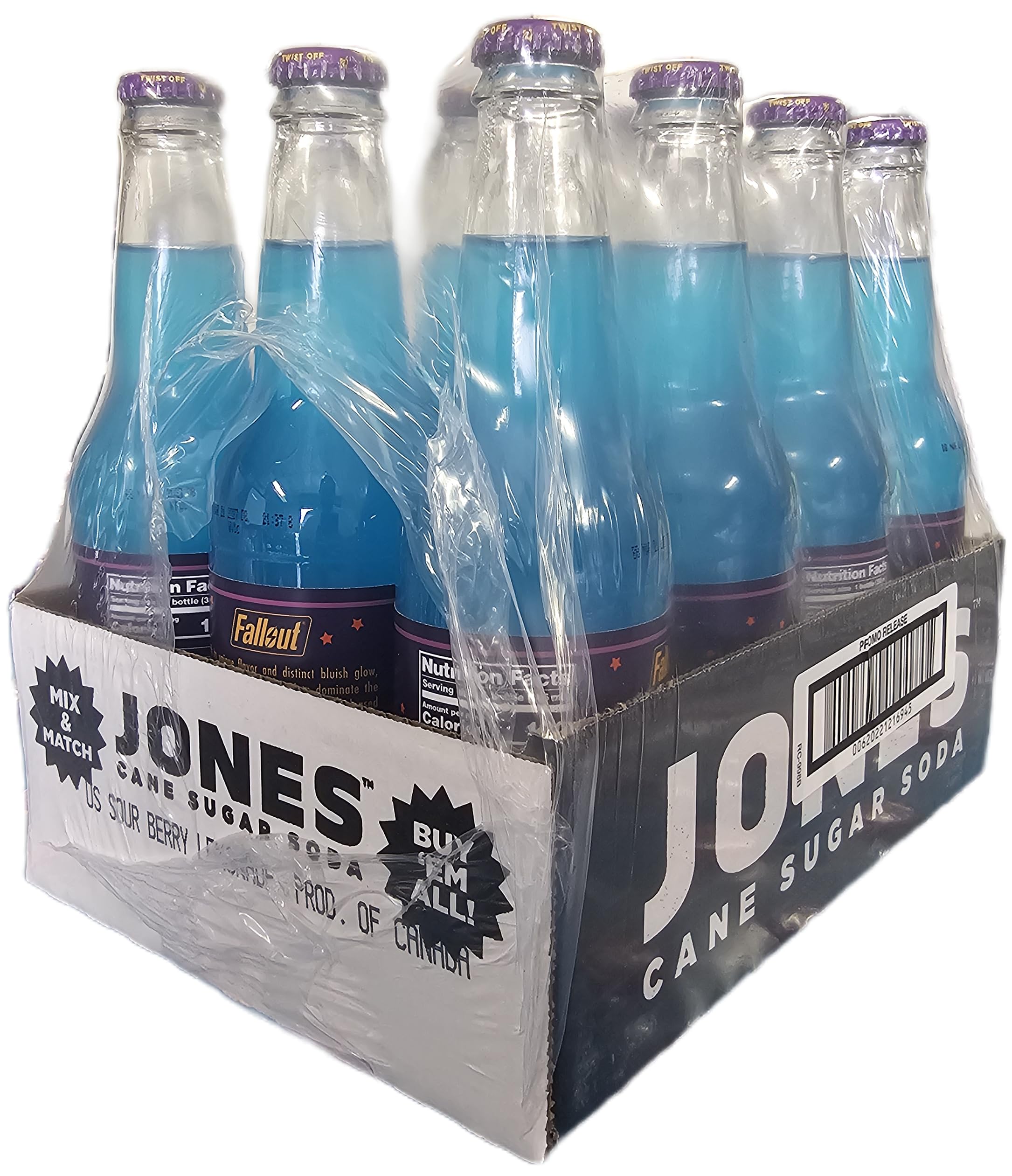 Nuka Cola Quantum Sour Blue Lemonade By Jones Soda Co