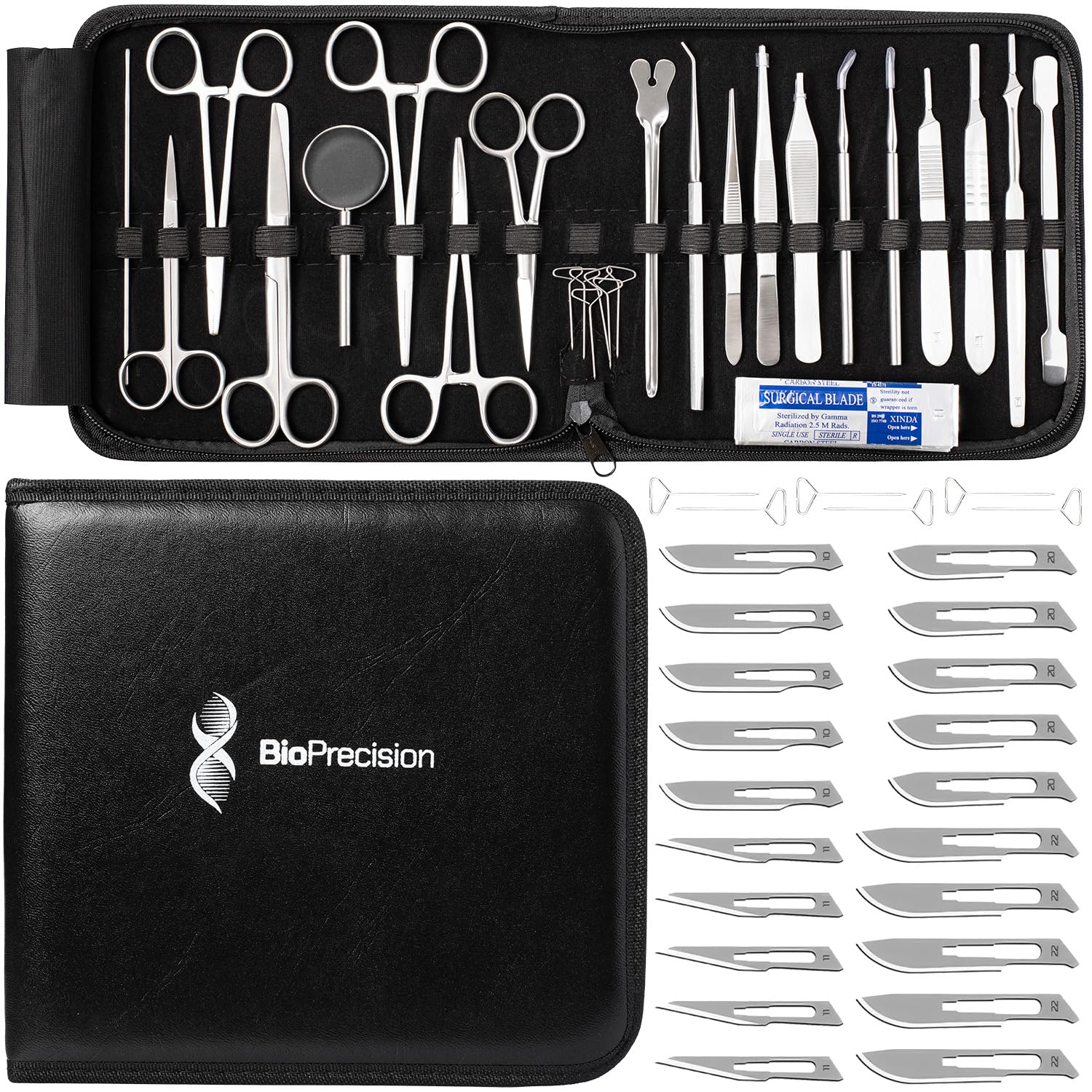 46-Piece Surgical-Grade Dissection Kit, College and University