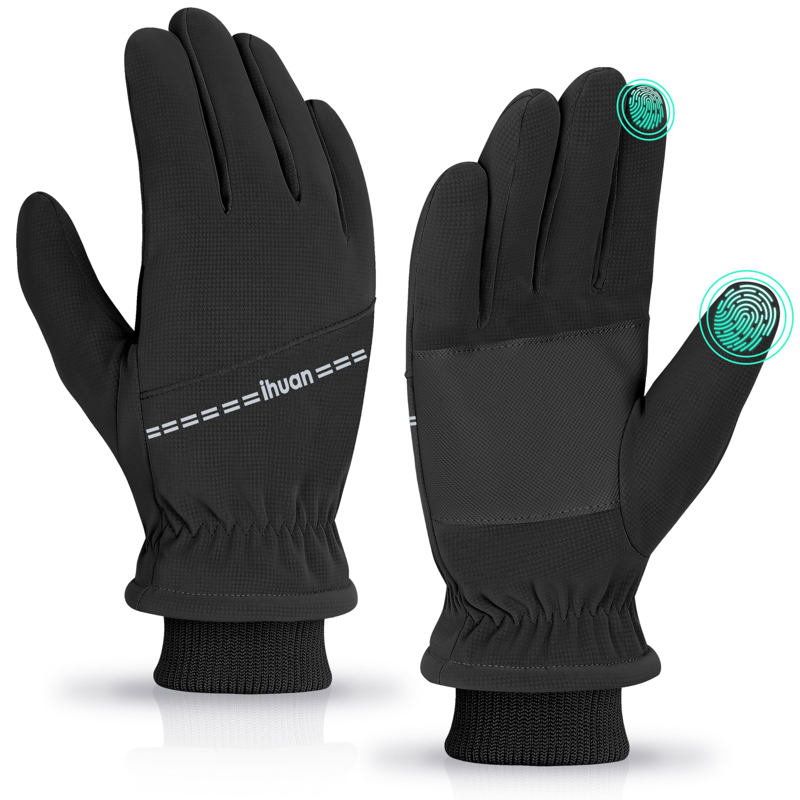 Winter Waterproof Snow Ski Gloves for Women Men,Cold Weather Warm Thermal Touchscreen