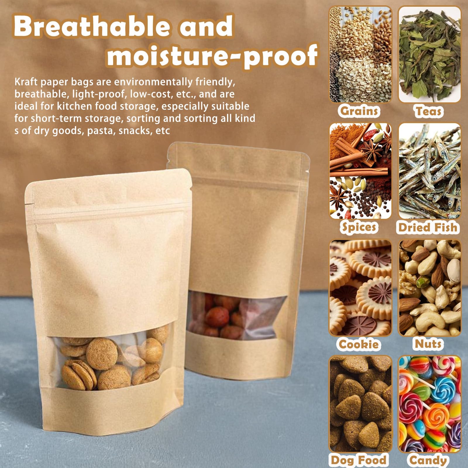 Stazakken kraft met venster | Kies uit een uitgebreid assortiment