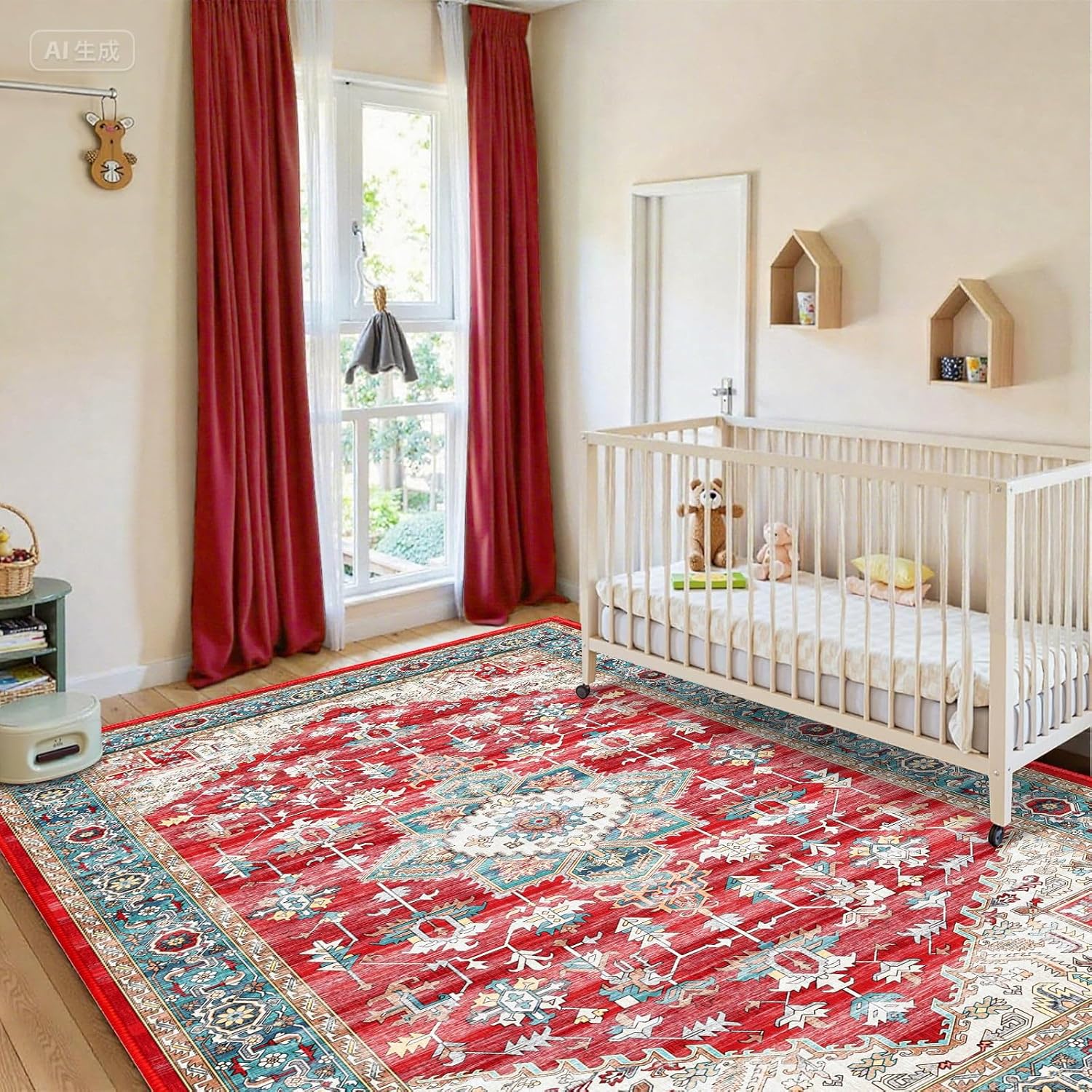 Washable 3x5 Entry Rugs for Entryway Kitchen Bathroom Door Mat Indoor Entrance - Stain Resistant Non-Slip Backing Low Pile Black Rug,Durable & Ultra- Farmhouse Decor(3x5,