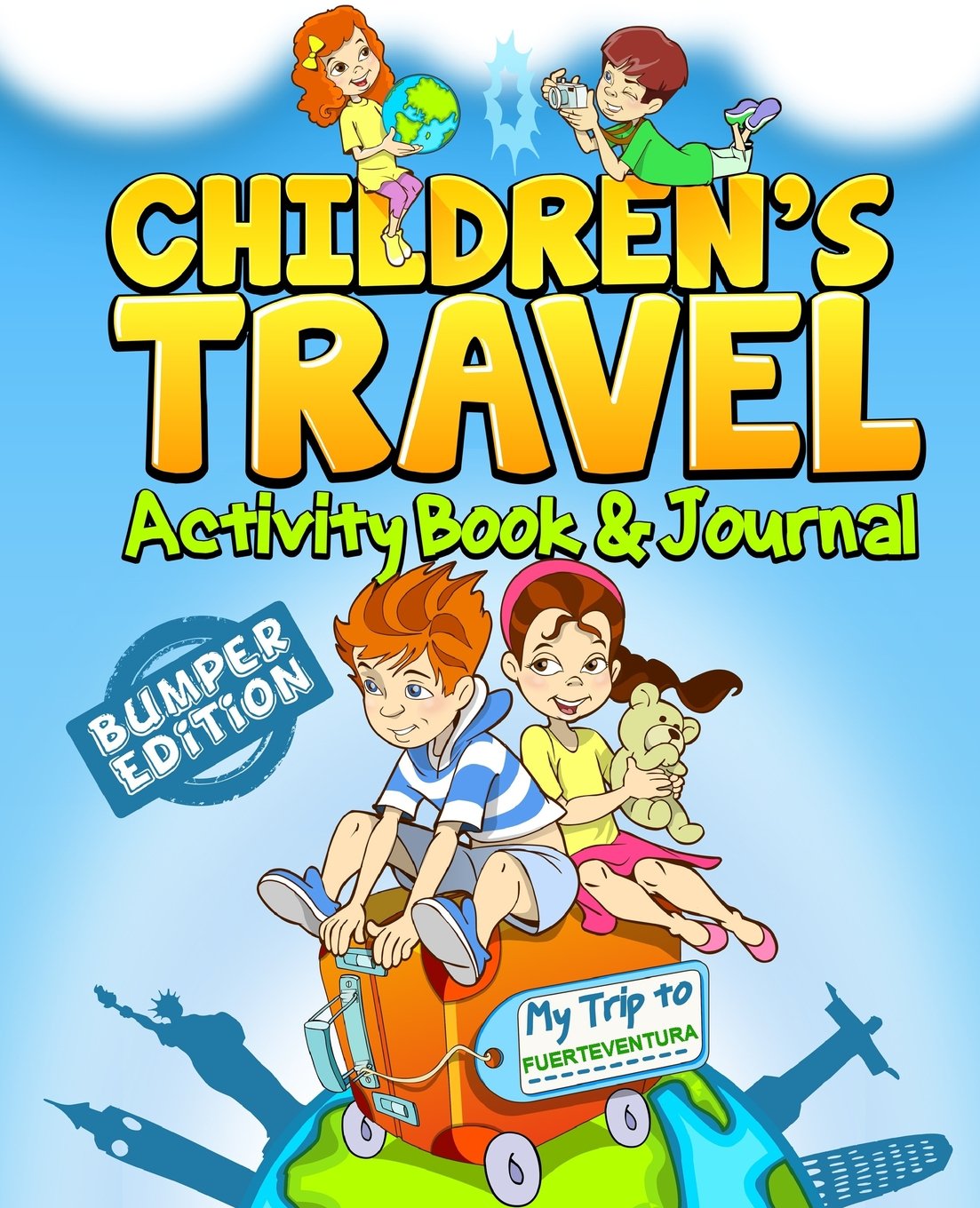 Children's Travel Activity Book & Journal: My Trip to Fuerteventura