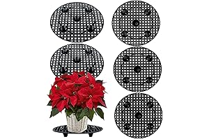 12 Inch 6 Pack Plant Level Pot Elevator, Heavy Duty Plant Risers for Pots