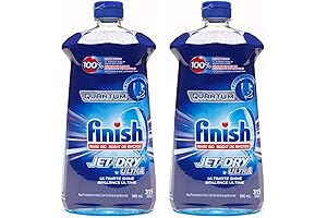 Finish Quantum Jet-Dry Rinse Agent: Sparkling Dishes, 630 Washes