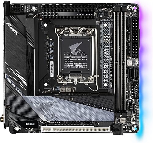 Miniatura 3 de GIGABYTE Z690I Aorus Ultra Lite (LGA 1700Intel Z690Mini-ITXDDR5Dual M.2PCIe 3.0USB 3.2 Gen2X2 Type-CIntel WiFi 6 AX201Intel 2.5 GbE LANPlaca base