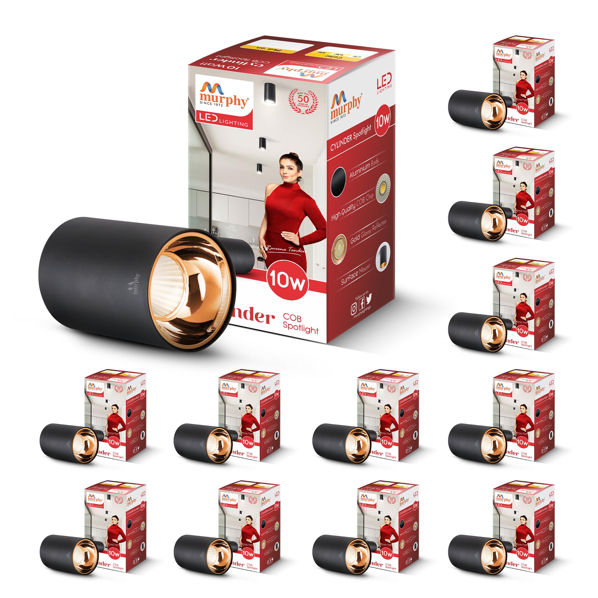 Murphy Spot Lights - Cool White Ceiling Lights -22