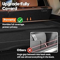 Vista 31 de Powerty Cubierta de Carga para Accesorios Kia Sportage 2023-2025 2026, Textura de Lona Cubierta Retráctil para Maletero Trasero de Carga de Equipaje