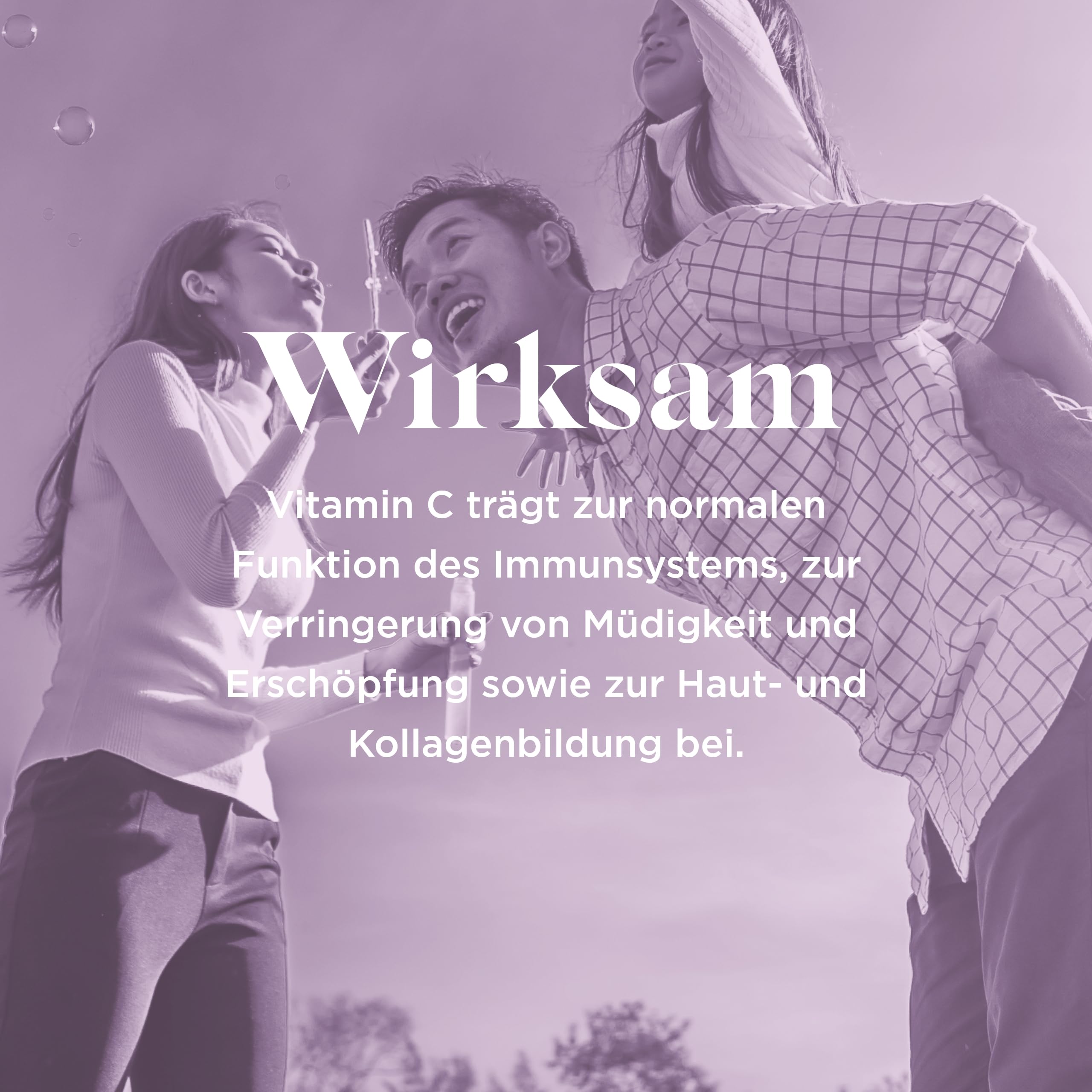 BioCare Vitamin C-Pulver, 250g | Immunsystem stärken, Haut & Kollagen, Mehr Energie