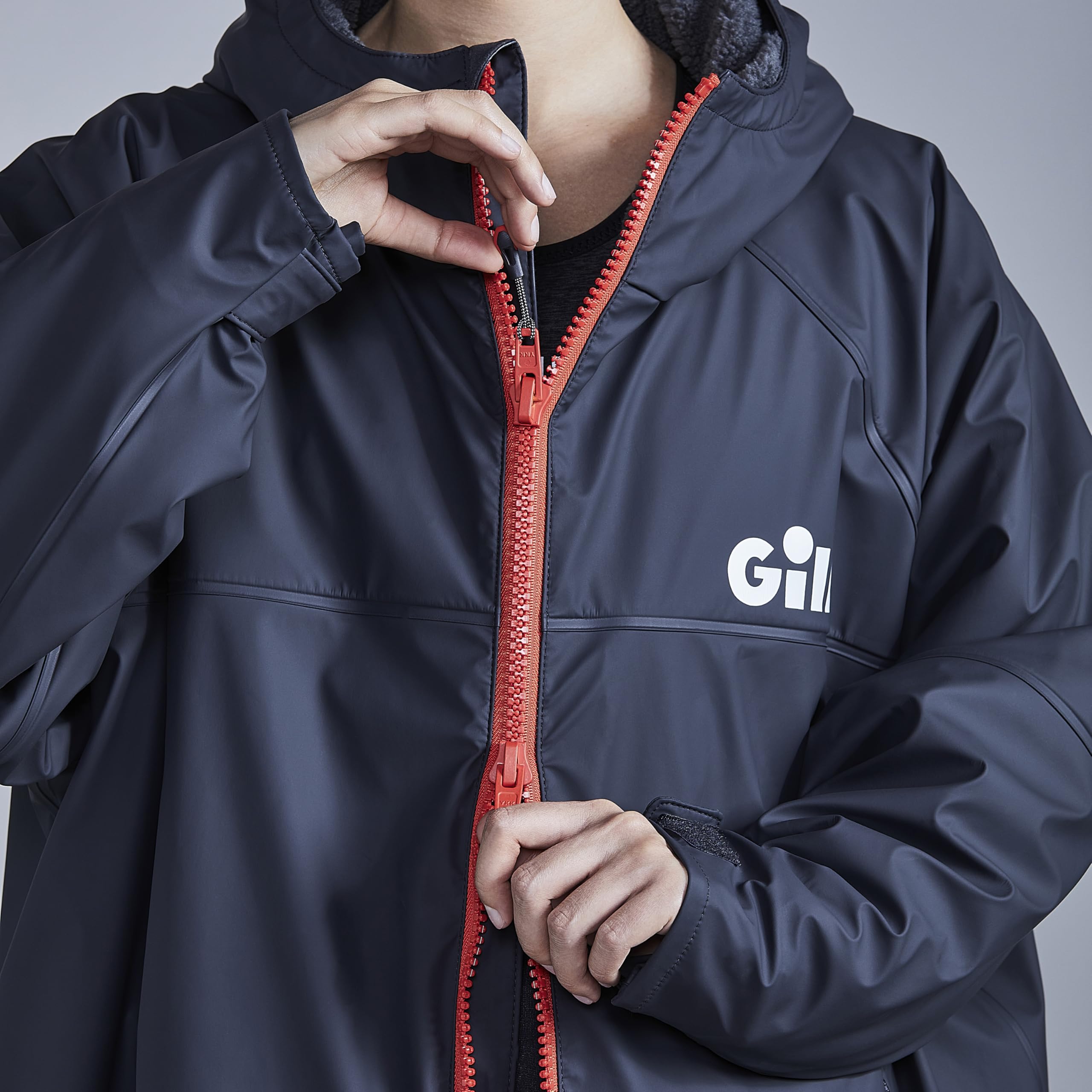 Gill Aqua Parka Change Changing Coat Jacket - Graphite - Capas térmicas cálidas Capas de Calor Estiramiento fácil Transpirable