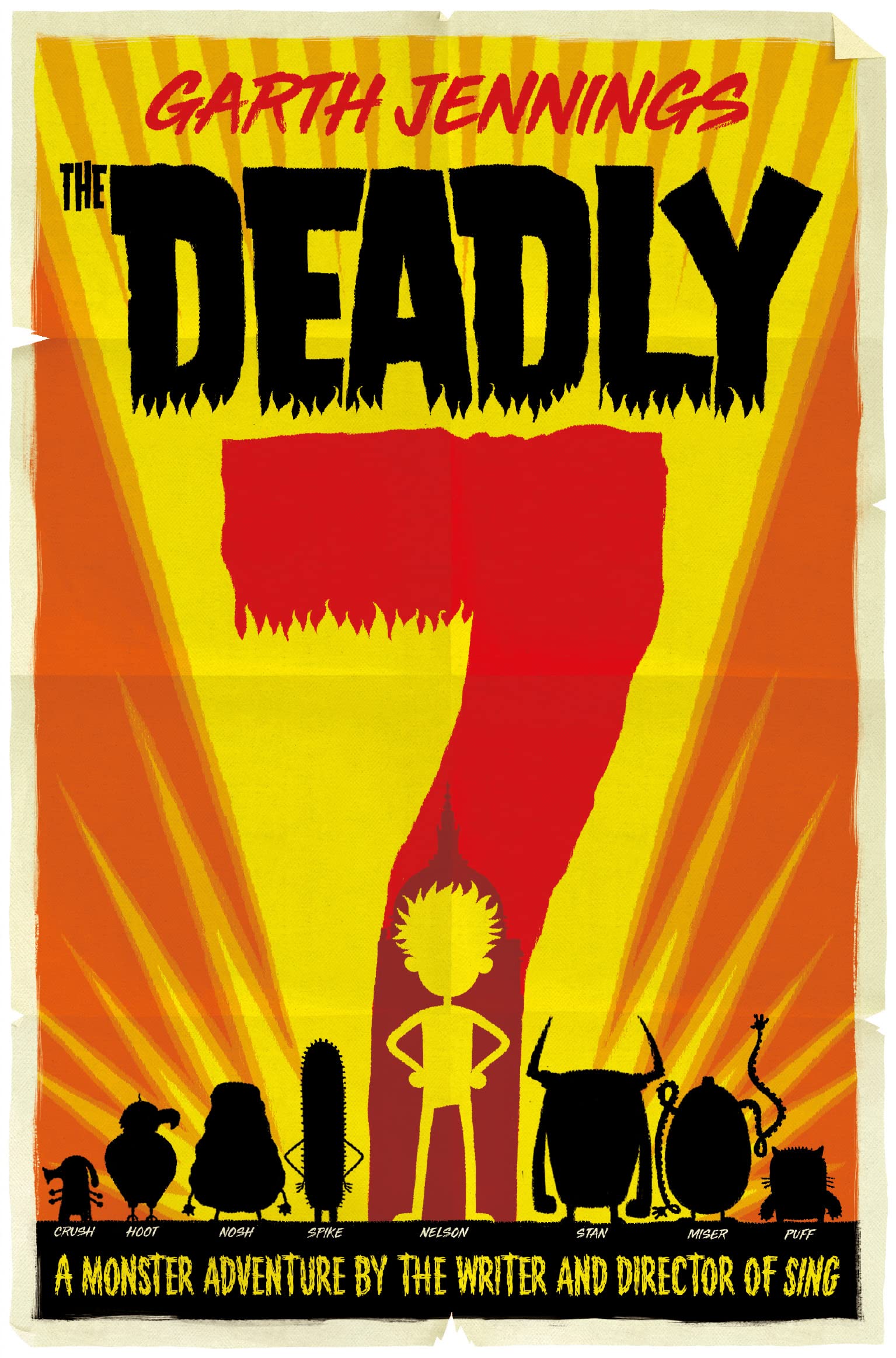 Garth Jennings Unisex Multicolor Deadly 7 Paperback Book