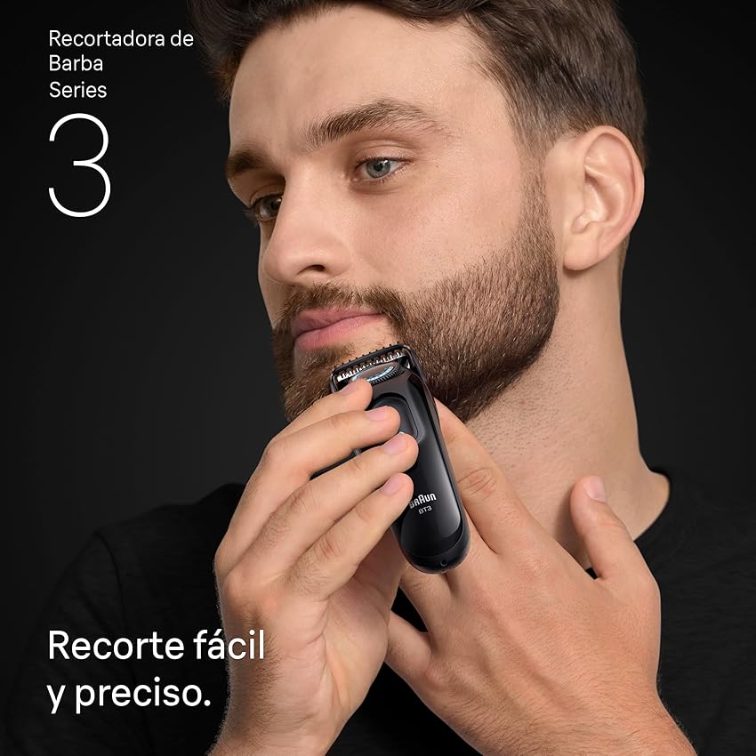 Thumbnail 1 de Braun Recortadora De Barba Series 3 BT3565 ✂️ Afeitado Perfecto