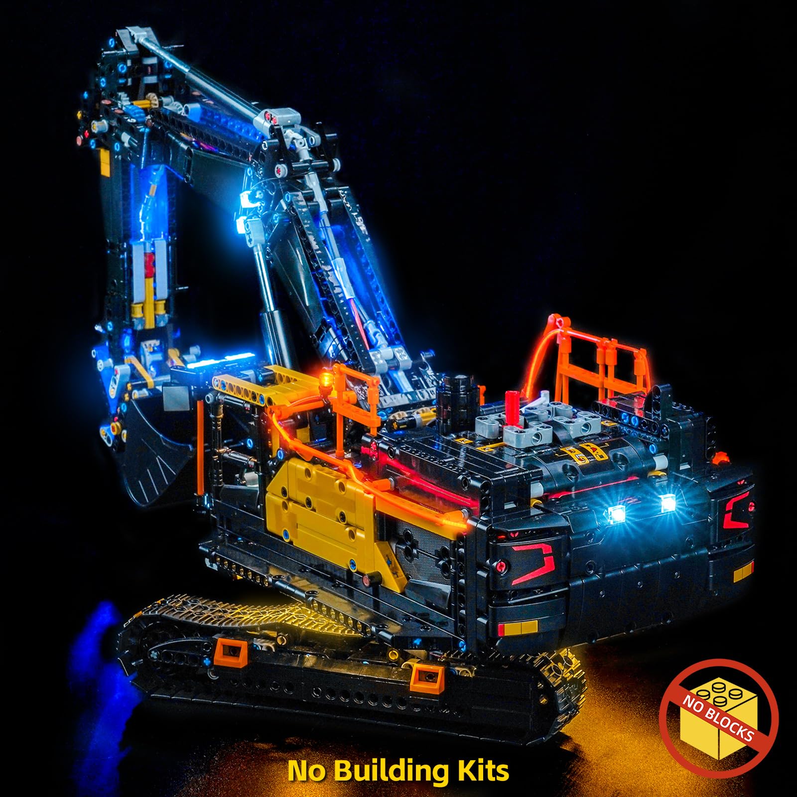 Light Kit Compatible with Lego 42215 Volvo EC500 Hybrid Excavator (No Model) - Image 2