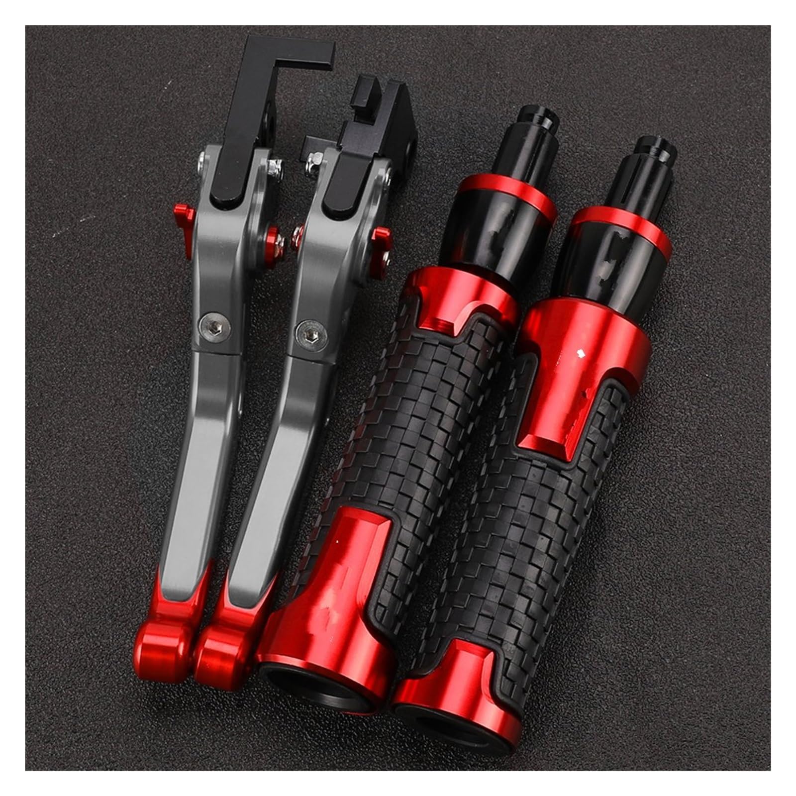 Ouvecr V Motorbike Brake Levers For Yzfr6 For Yzf R6 2005 2006 2007-2015 2016 Motorcycle Clutch Brake Levers Handle Grips(V)