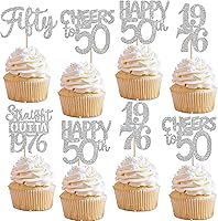 Vista 87 de 30 piezas de decoraciones para pastel de cumpleaños número 10, decoraciones de cupcakes negras con brillo, 10 feliz cumple, directo desde 2016, 10