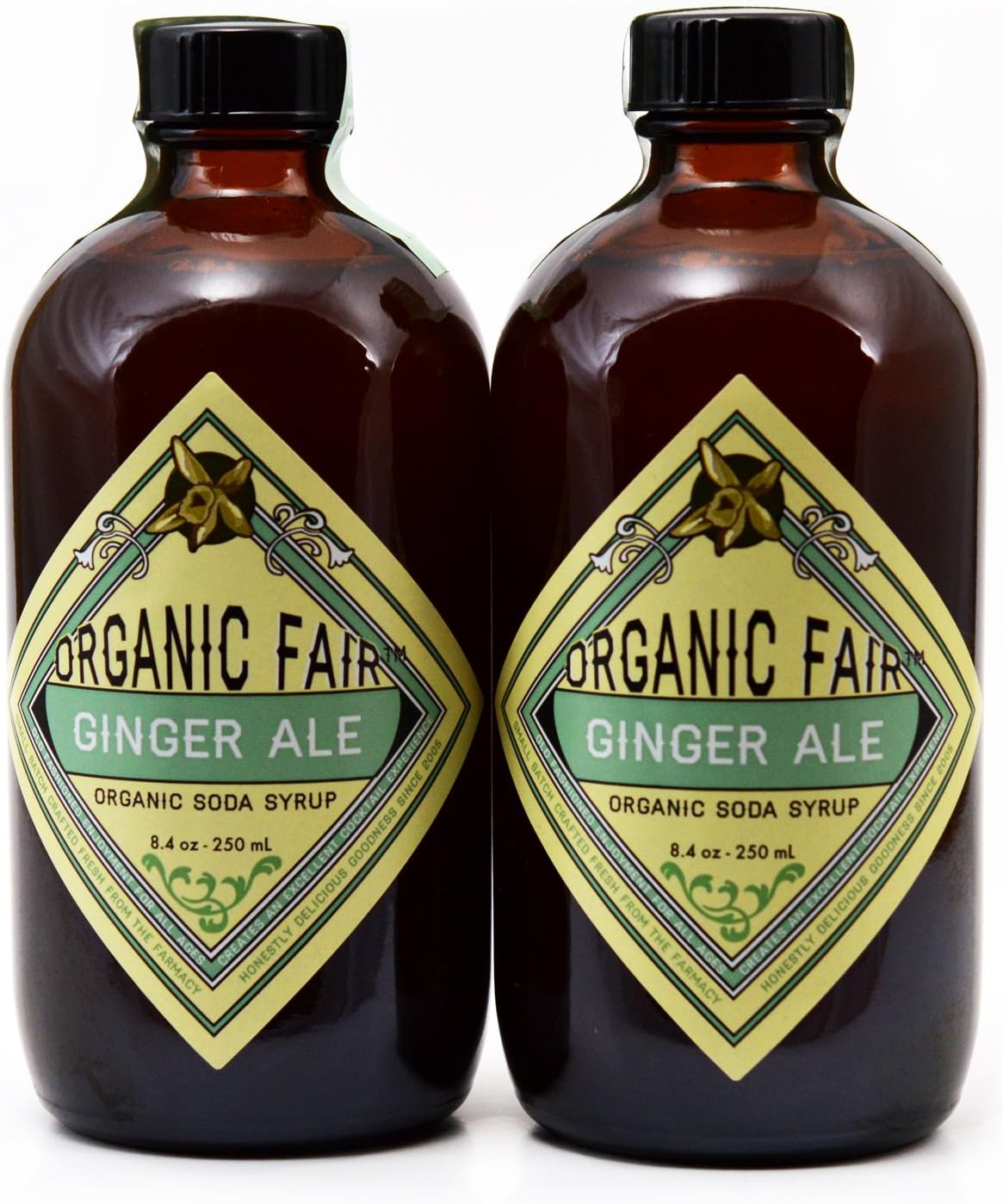 Organic Fair Ginger Ale Soda Syrup - 2 Pack