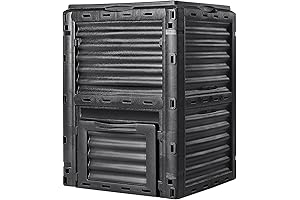 VEVOR 80-Gallon Garden Compost Bin: Convert Waste to Fertile Soil