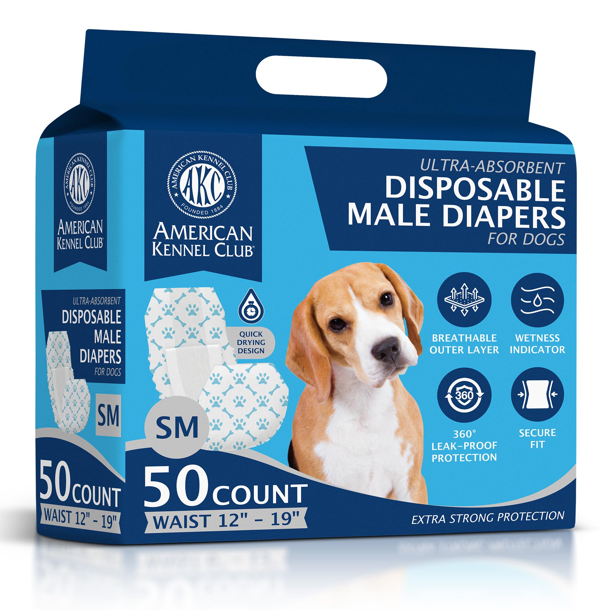 American Kennel Club Male Dog Wrap