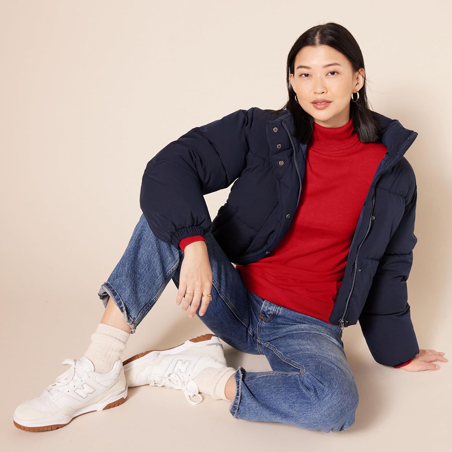 Amazon Essentials Women's Classic-Fit Lightweight Long-Sleeve Turtleneck Sweater (Available in Plus Size) - Image 5