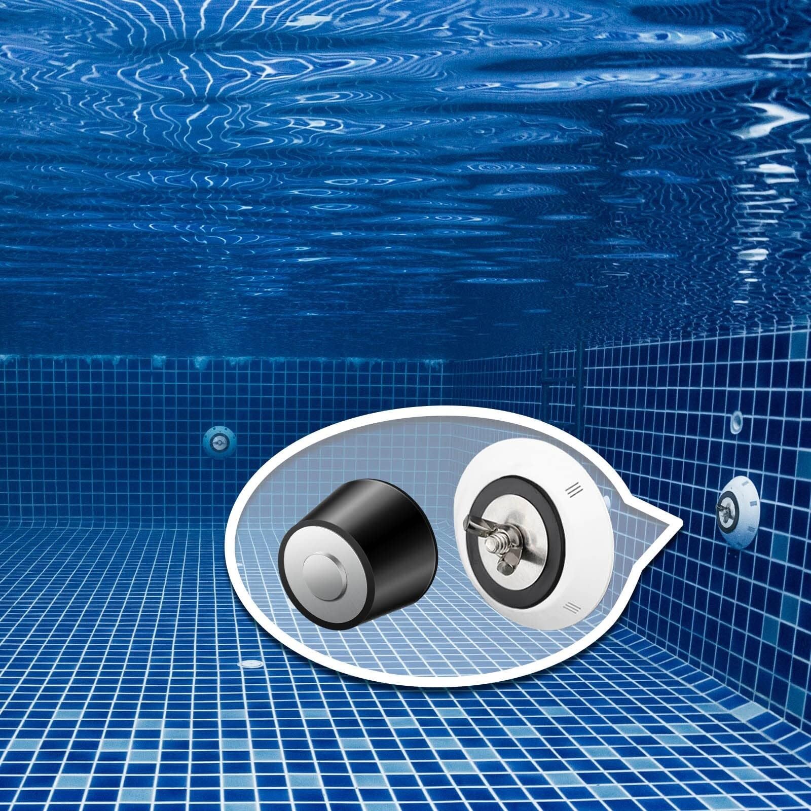 Lot de 3-6 Bouchons d’Hivernage Piscine 1" 1,5" 2", Bouchons Expansibles en Caoutchouc avec Boulons INOX pour Refoulement(6pcs,1.25 inch 1.5 inch 2 inch)