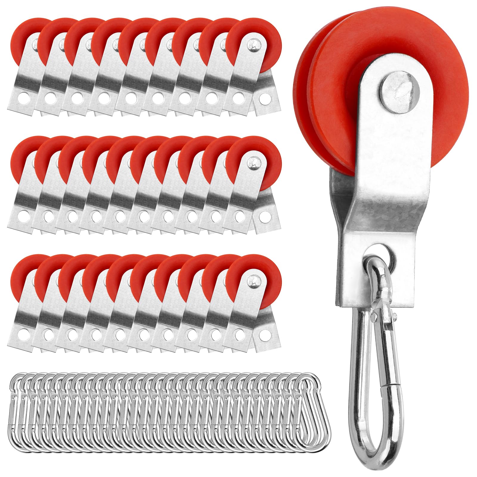 Nylon Pulleys for Batting Cages - Durable & Easy Install -1 Nylon Pulleys for Batting Cages - Durable & Easy Install -1