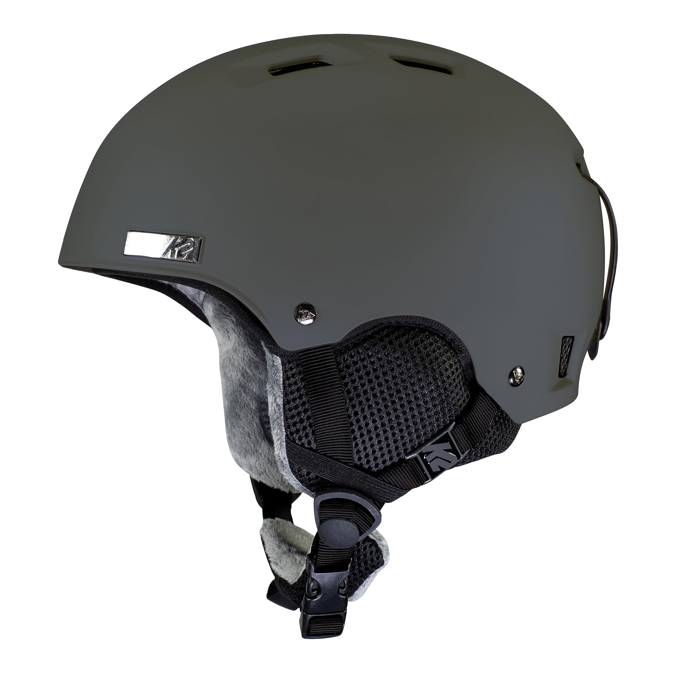 K2 Casco da sci unisex per adulti All Mountain Verdict, grigio scuro, 10H4005