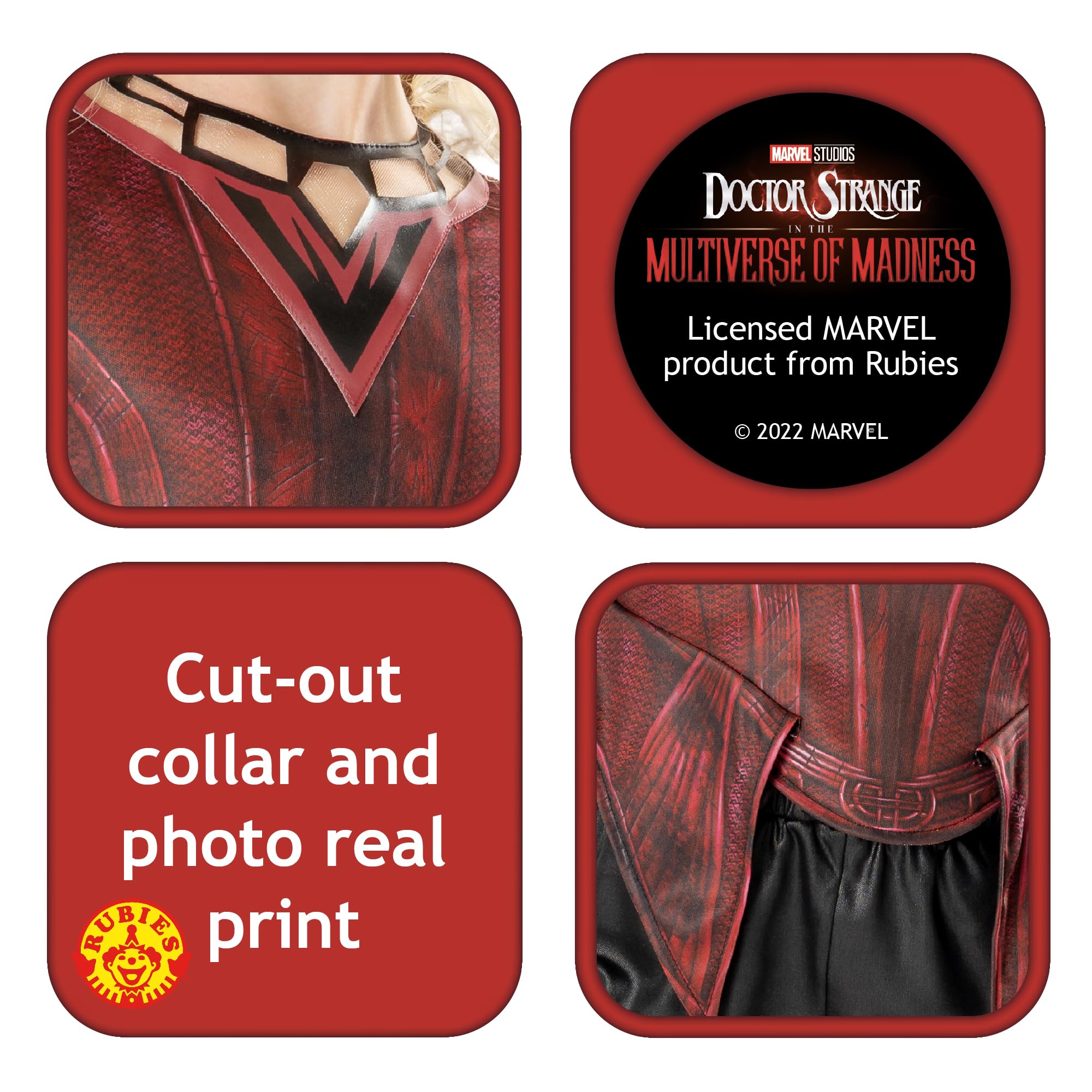 Rubies Scarlett Witch Deluxe uniseks — dzieci 301538