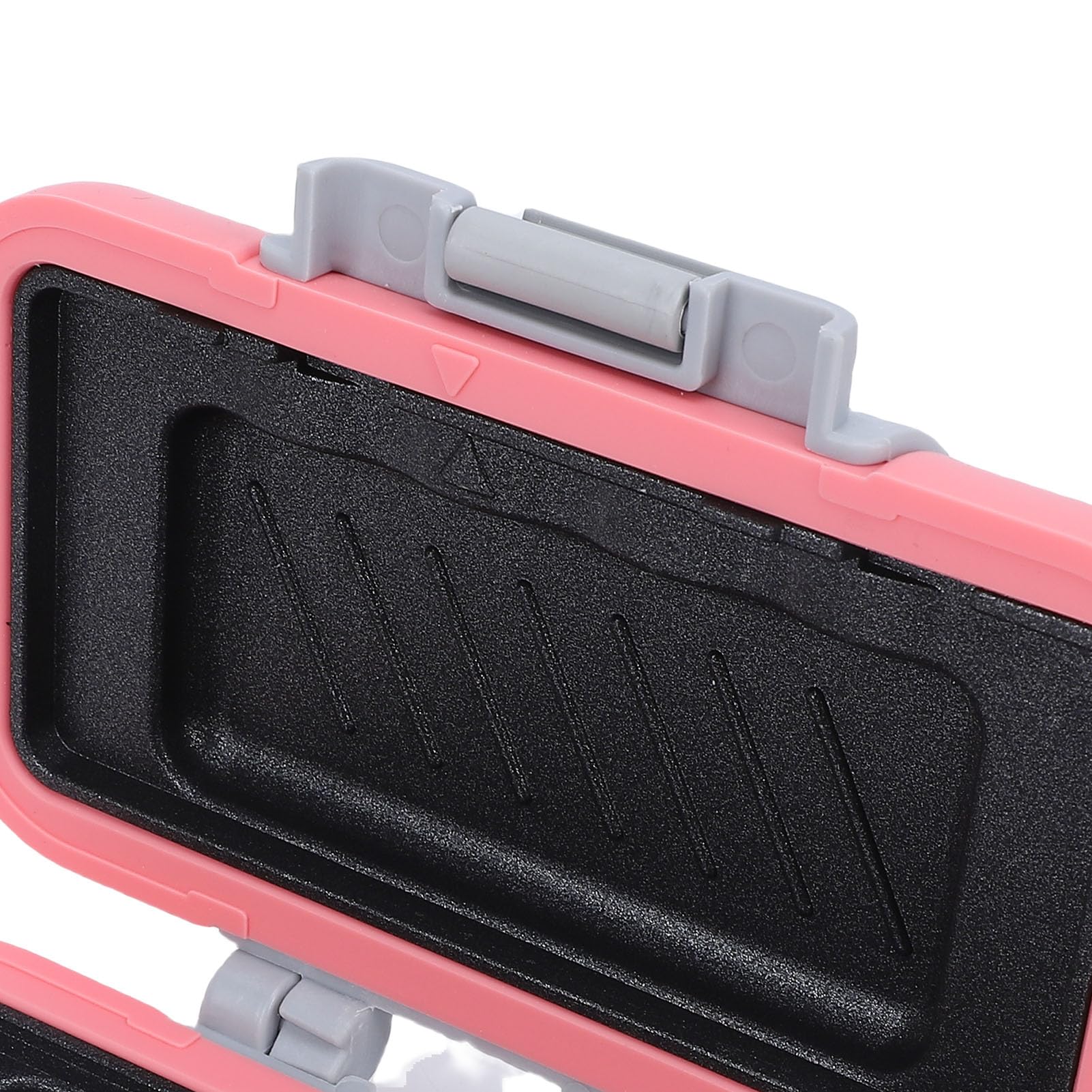 Yosoo Health Gear Macchina per Panini per la Colazione Tostapane Elettrico e Microonde Multifunzione Compatta e Portatile per la Casa, L'hotel All'aperto con Piastre Antiaderenti in Lega di (PINK)