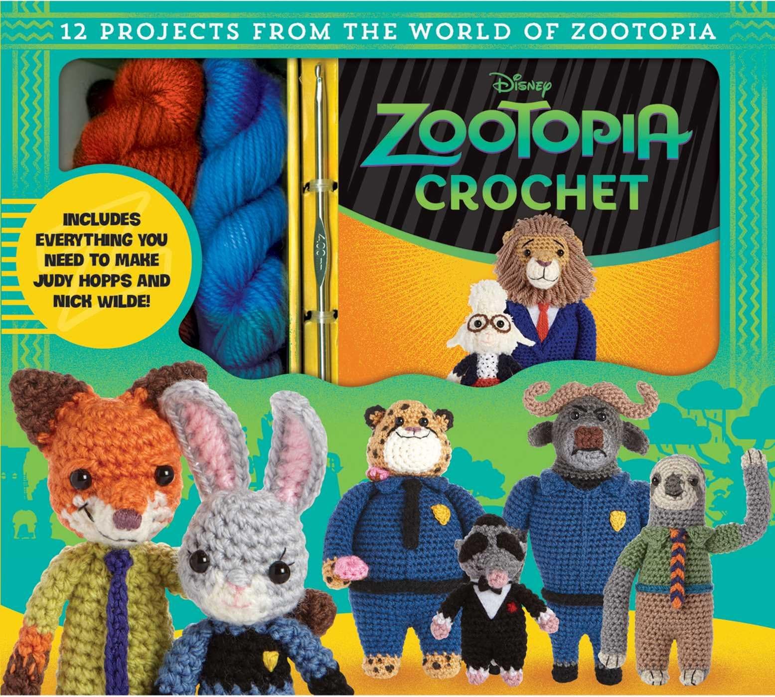 Zootopia Crochet Paperback – June 13, 2017