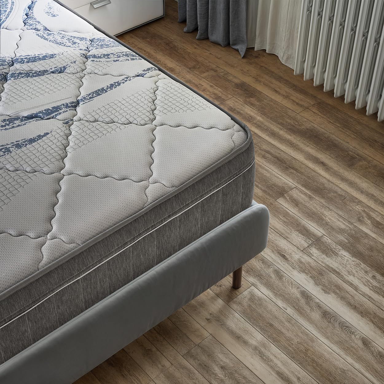 KUO Dream - Colchón ComfortNest | Espuma con Memoria Energy Visco | Grosor 27 cm | Firmeza Media-Alta, 135 x 190 cm