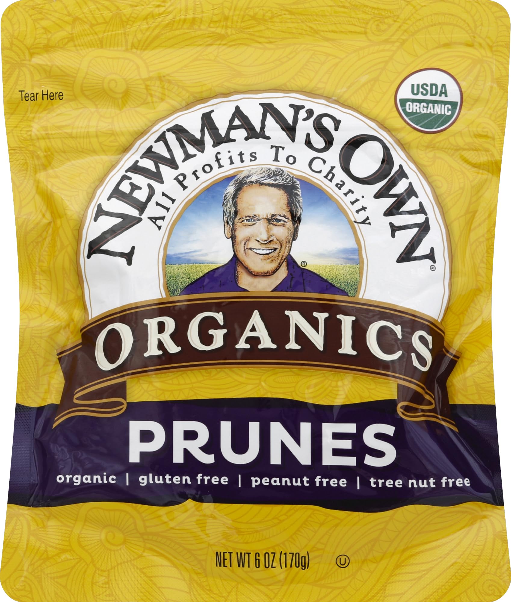 Newman's Own Organic Prunes, 6 Oz