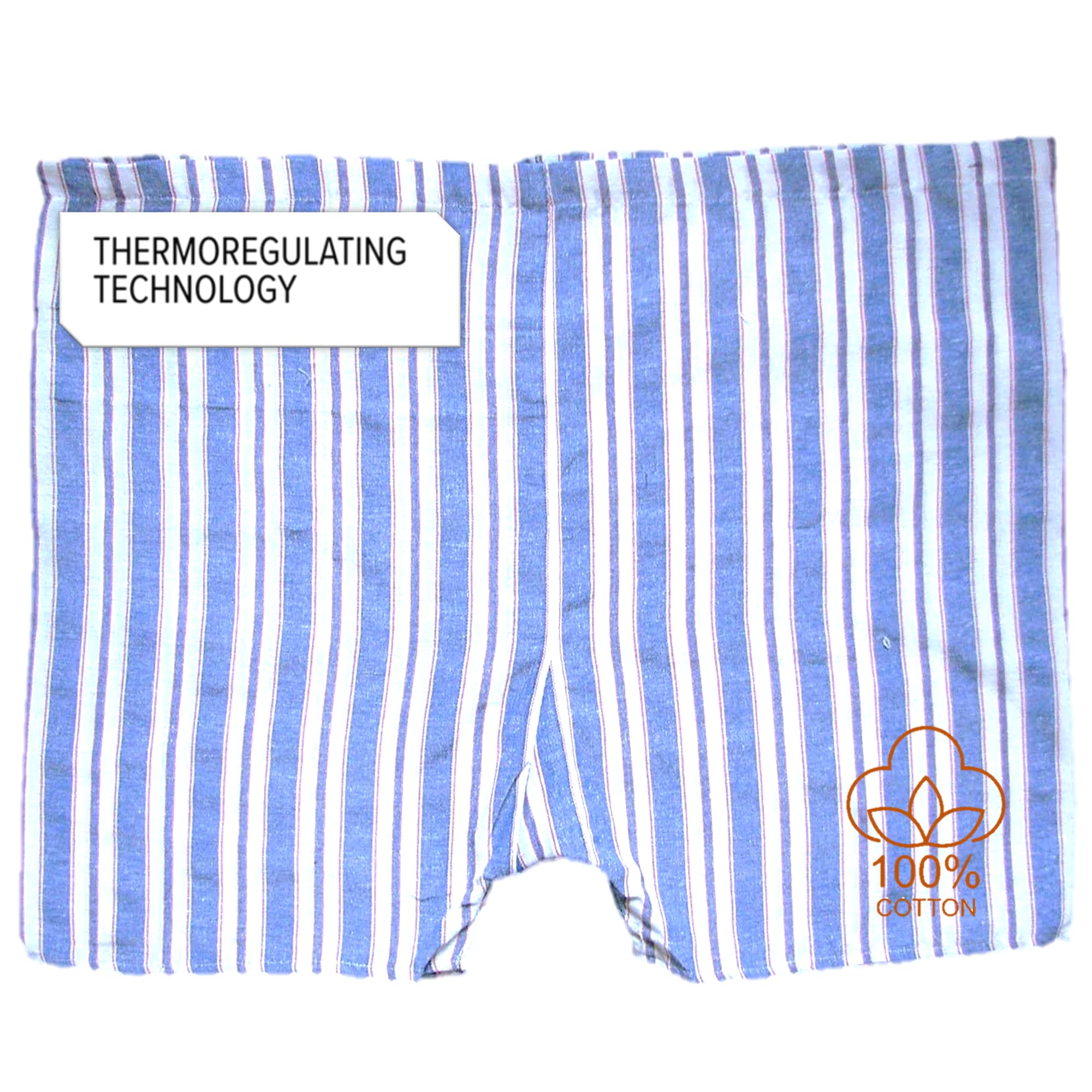 RNPN Men?s Lattha Traditional Pure Cotton Underwear aka Patta wala Janghiya,Dhari/Striped Undergarment,Khadi Chaddi;Latthe Ka Jangia,Nicker, Nade/Drawstrig vala kachha with wide Miyani/Asan (XX-Large)-picture-24