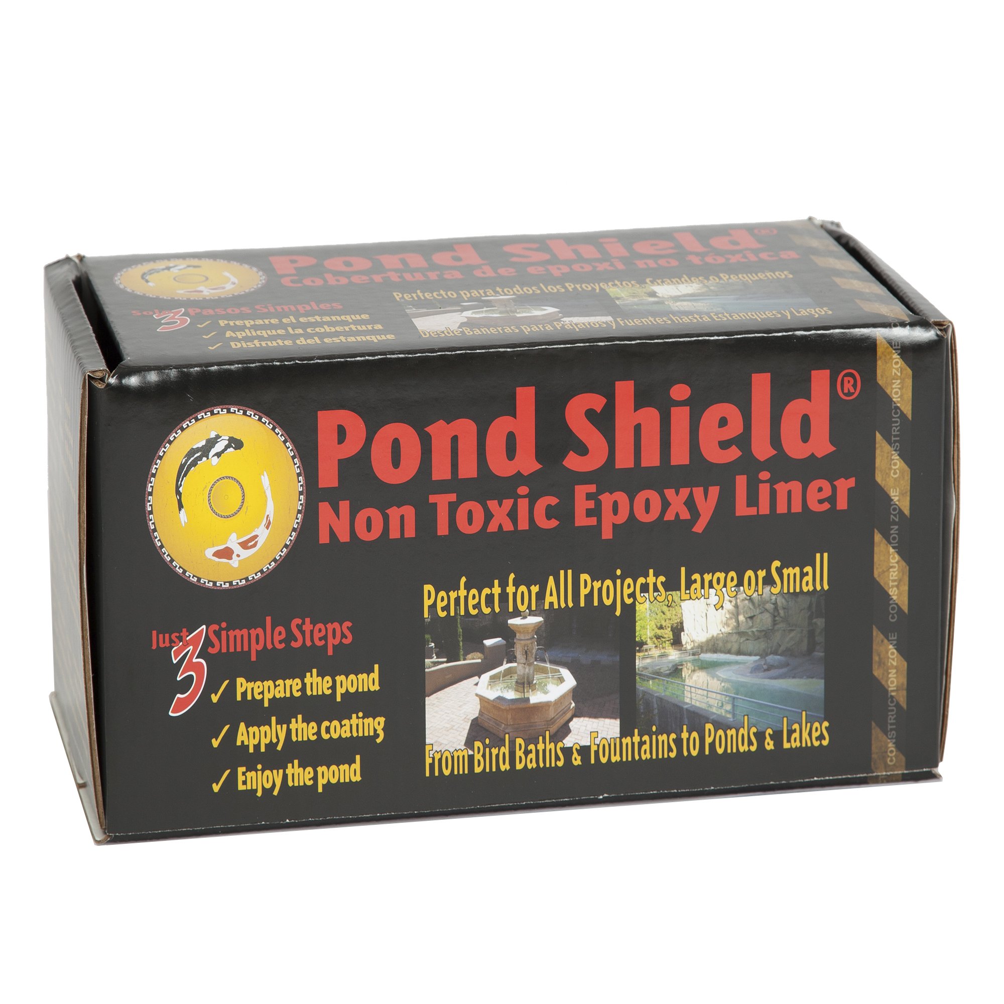 Pond Armor SKU-GRAY-QT-R Non-Toxic Pond Shield Epoxy Paint, 1.5-Quart, Gray