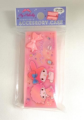 Miniatura 7 de Sanrio My Melody Container - Estuche para cosméticos y accesorios de viaje, 4.1 x 1.9 x 0.8 pulgadas (Yume Cosme), Rosado