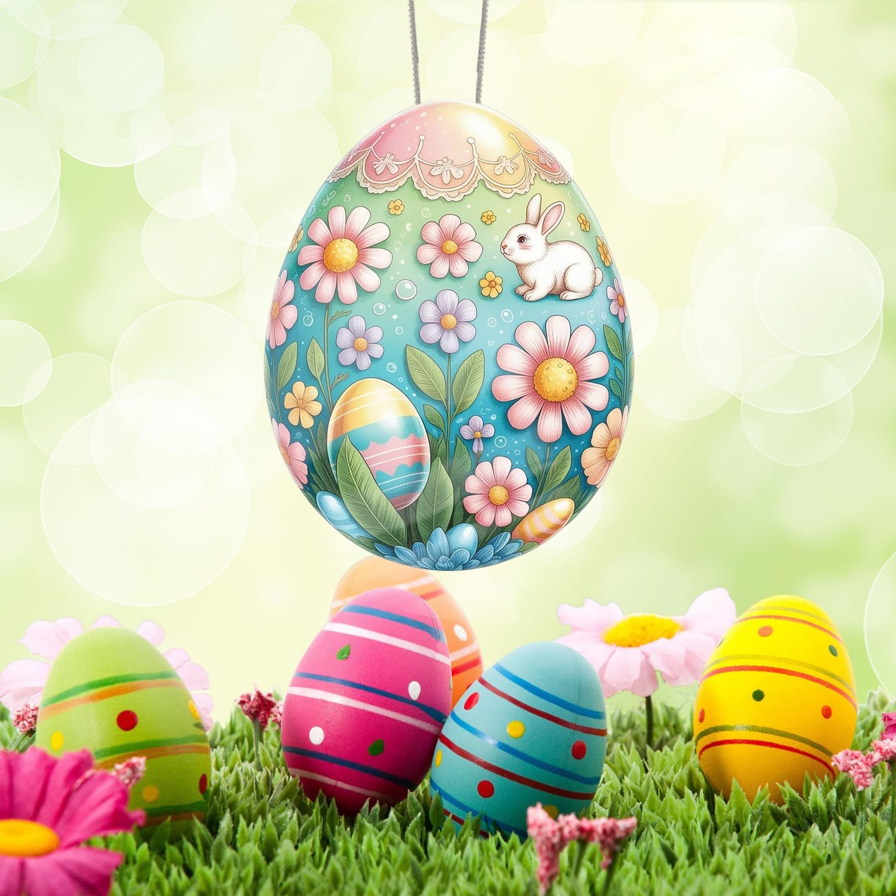 Easter Decorations Crystal Hanging, Animal Handmade Christmas Ornaments, Car & Home Decoration - School Acrylic Decor, Gift Exchange Ideas for Friends, Classroom, Schoolmate C394