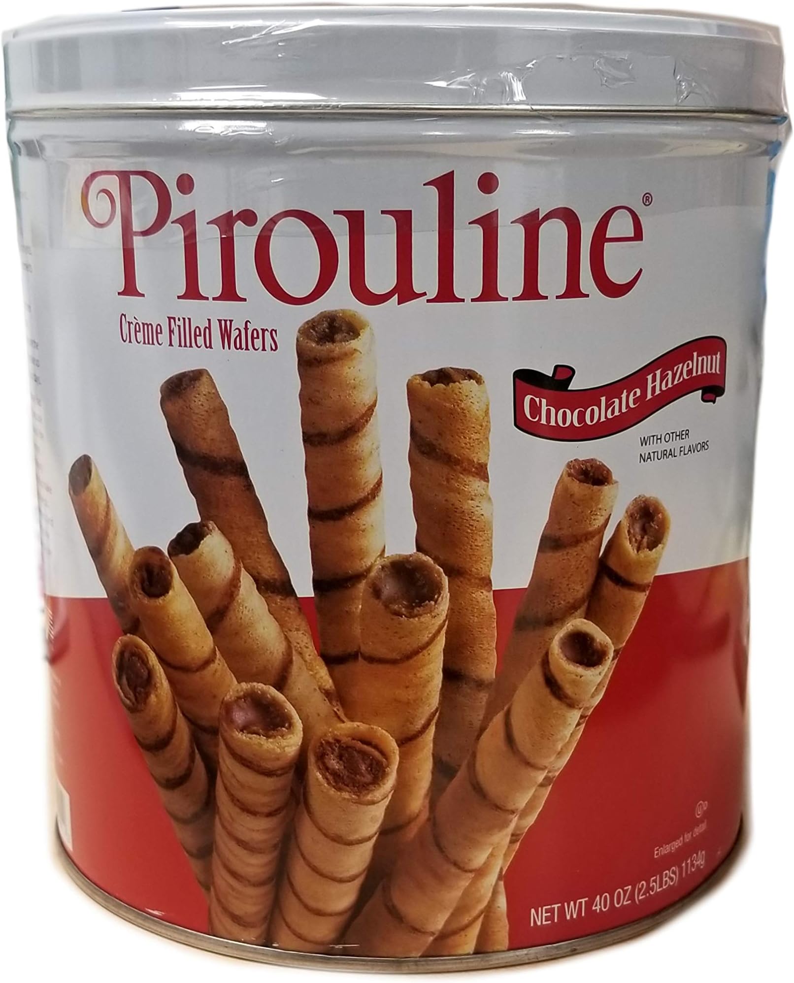 Pirouline Crรจme Filled Wafers Chocolate Hazelnut, 40 oz
