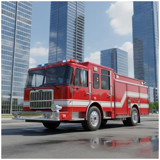 Firefighter Truck Simulator 3D Emergency Rescue & Fire Extinguishing Game