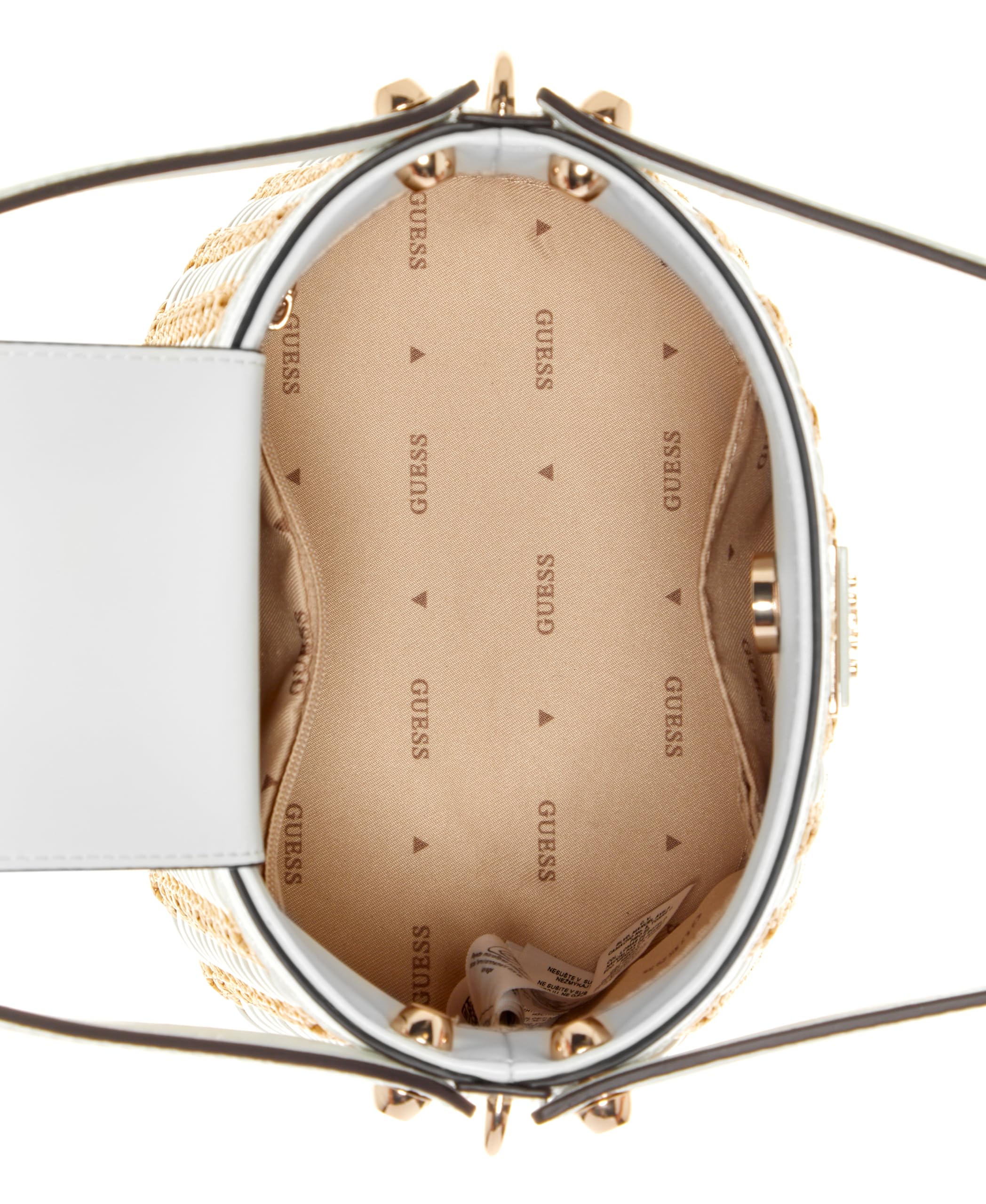 GUESS Damen Atalia Crossbody Bucket Umhängetasche