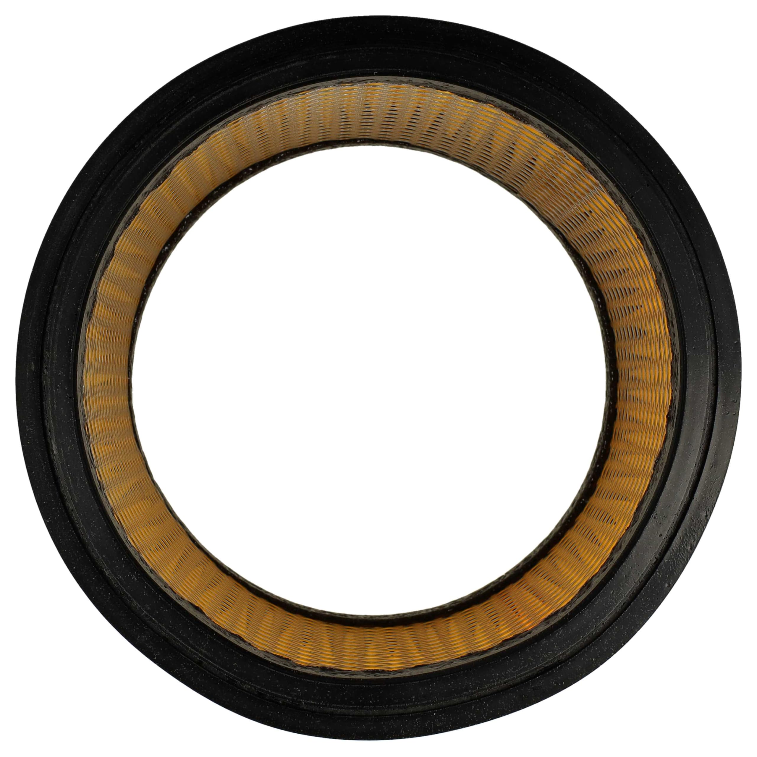 vhbw 8x Filtro plisado reemplaza Einhell 2342425 para aspiradora - amarillo negro