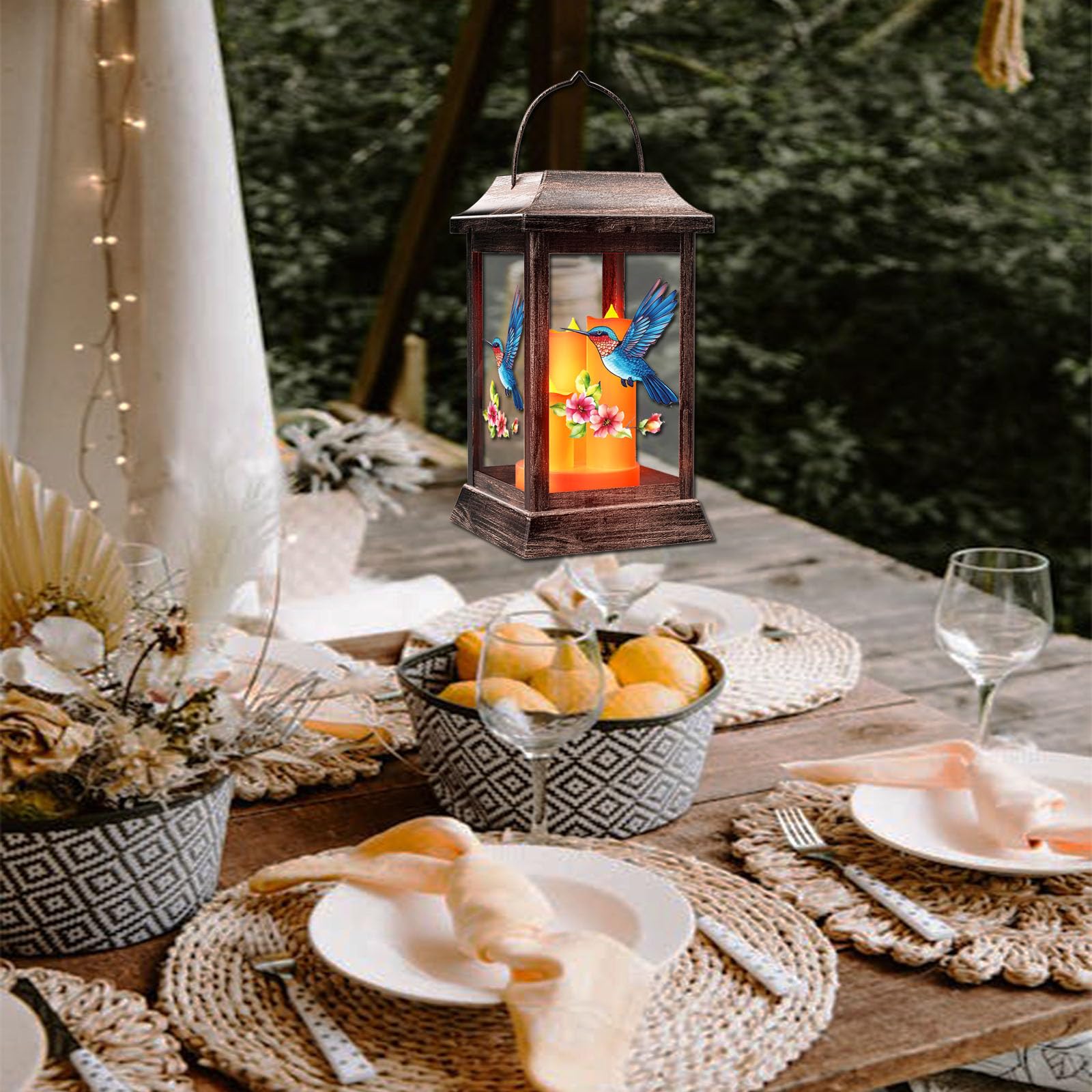 Lanterne Solaire D'extérieur à Suspendre étanche En Métal