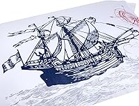 Vista 5 de Juego de ropa de cama 100% algodón Callis, juego de 3 fundas de edredón ligeras con cremallera y dos fundas de almohada (barco, individual)