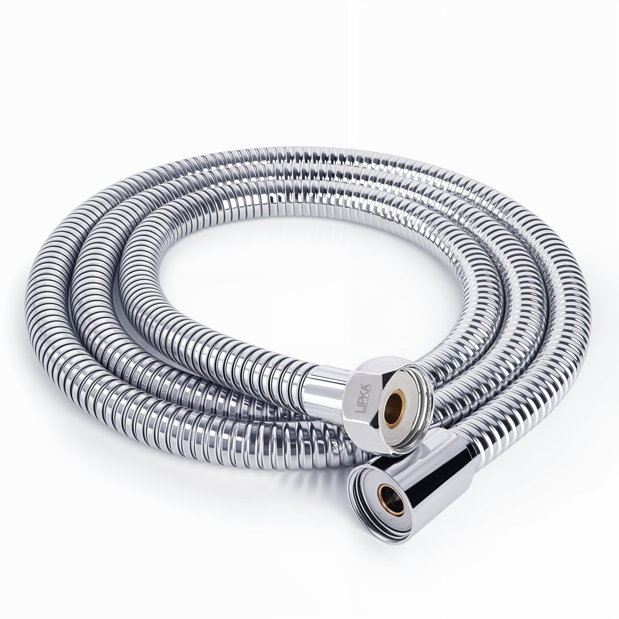 LIPKA Flexible 1 Meter Shower Tube Hose Pipe | 304 Grade Stainless Steel | Hand Shower Pipe | Shower Tube | Health Faucet Tube | Jet Spray Pipe | Chrome Finish (B082G45X9V) Amazon Price History, Amazon Price Tracker