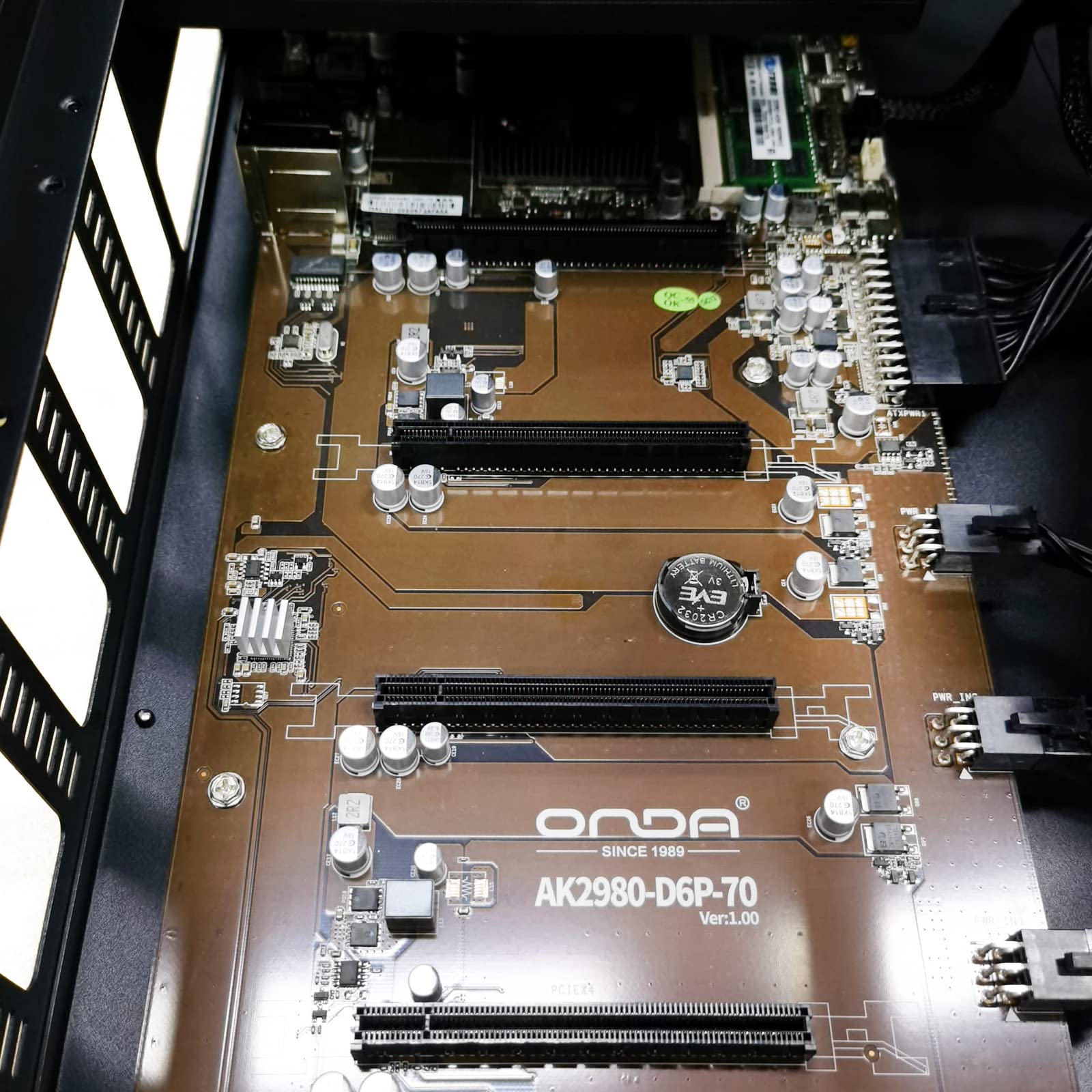 Complete Mining Rig System for Mining Ethereum Coin Windows10,Mining  Motherboard 6GPU Including CPU,SSD, RAM, Open-Pit Mining Machine AK2980  D6P-70 Frame Mining Machine (NO-PSU) : Buy Online at Best Price in KSA -