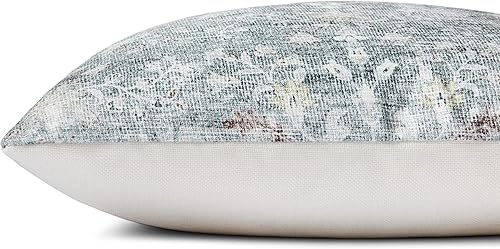 Miniatura 4 de Loloi Chris Loves Julia x Pillow Collection PCJ0007 - Almohada de poliéster (18.0 x 18.0 in), color gris
