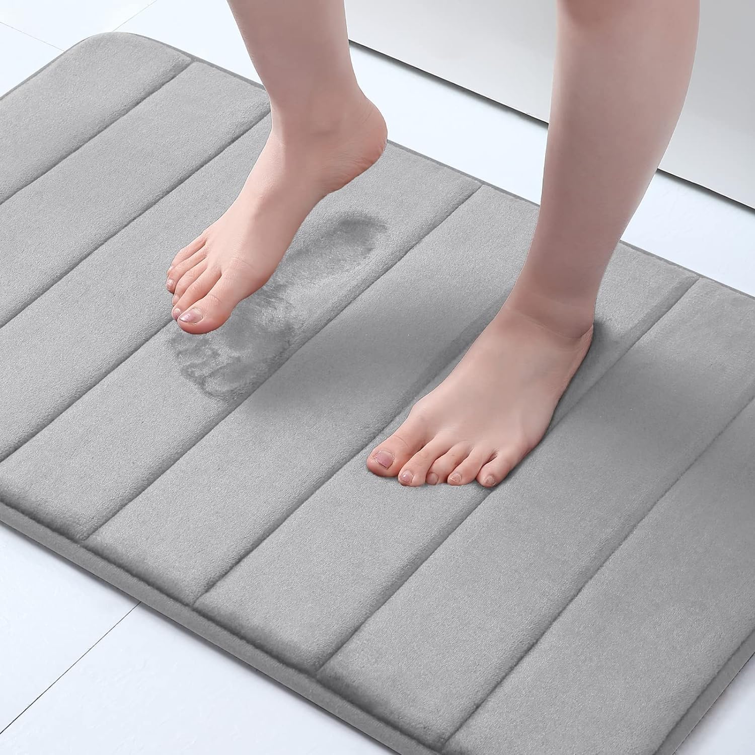 CAVERNSHOP Memory Foam Bath Mat Large Size 50 x 80 CM, Soft and Comfortable, Super Water Absorption, Non-Slip, Thick, Machine Wash, Easier to Dry for Bathroom Floor Rug, (B0D22WJWC9) Amazon Price History, Amazon Price Tracker