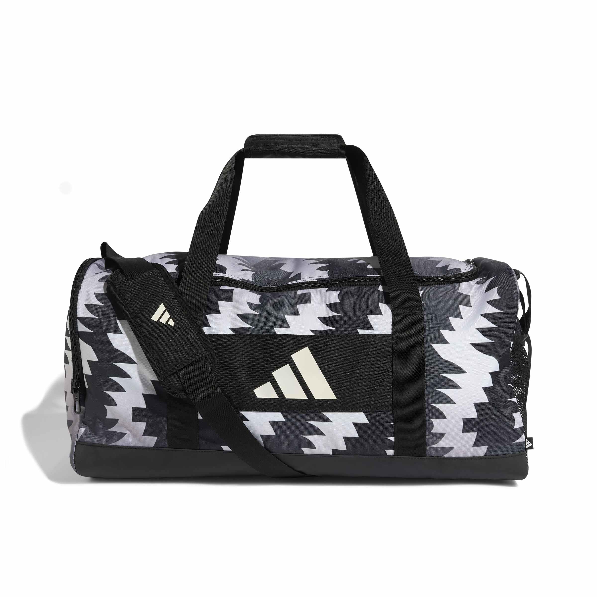 adidas TIRO Graphic Duffel Bag Grey Four/Off White, One Size