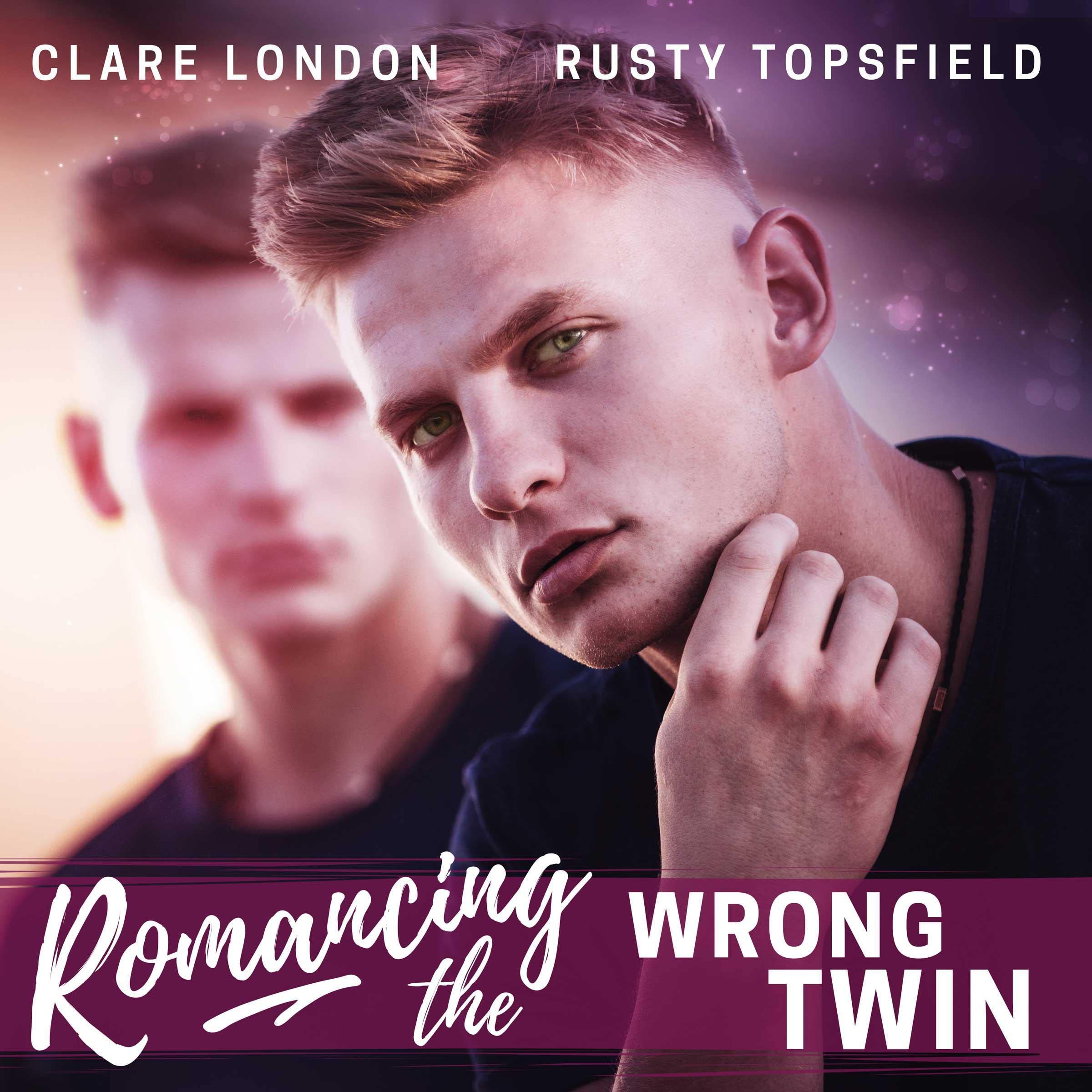 Cover art for Romancing the Wrong Twin