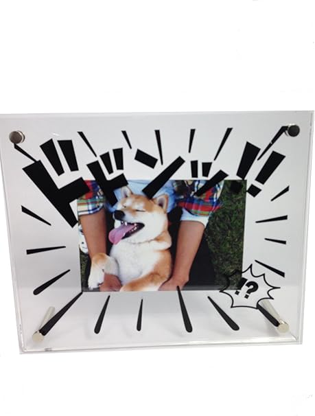 Amazon Co Jp マンガ ドドンッ アクリルフォトフレーム 写真をワンピース風に 思い出の写真やイラストを入れて楽しもう ホーム キッチン Amazon Co Jp マンガ ドドンッ アクリルフォトフレーム 写真をワンピース風に 思い出の写真やイラストを入れて楽しもう ホーム キッチン