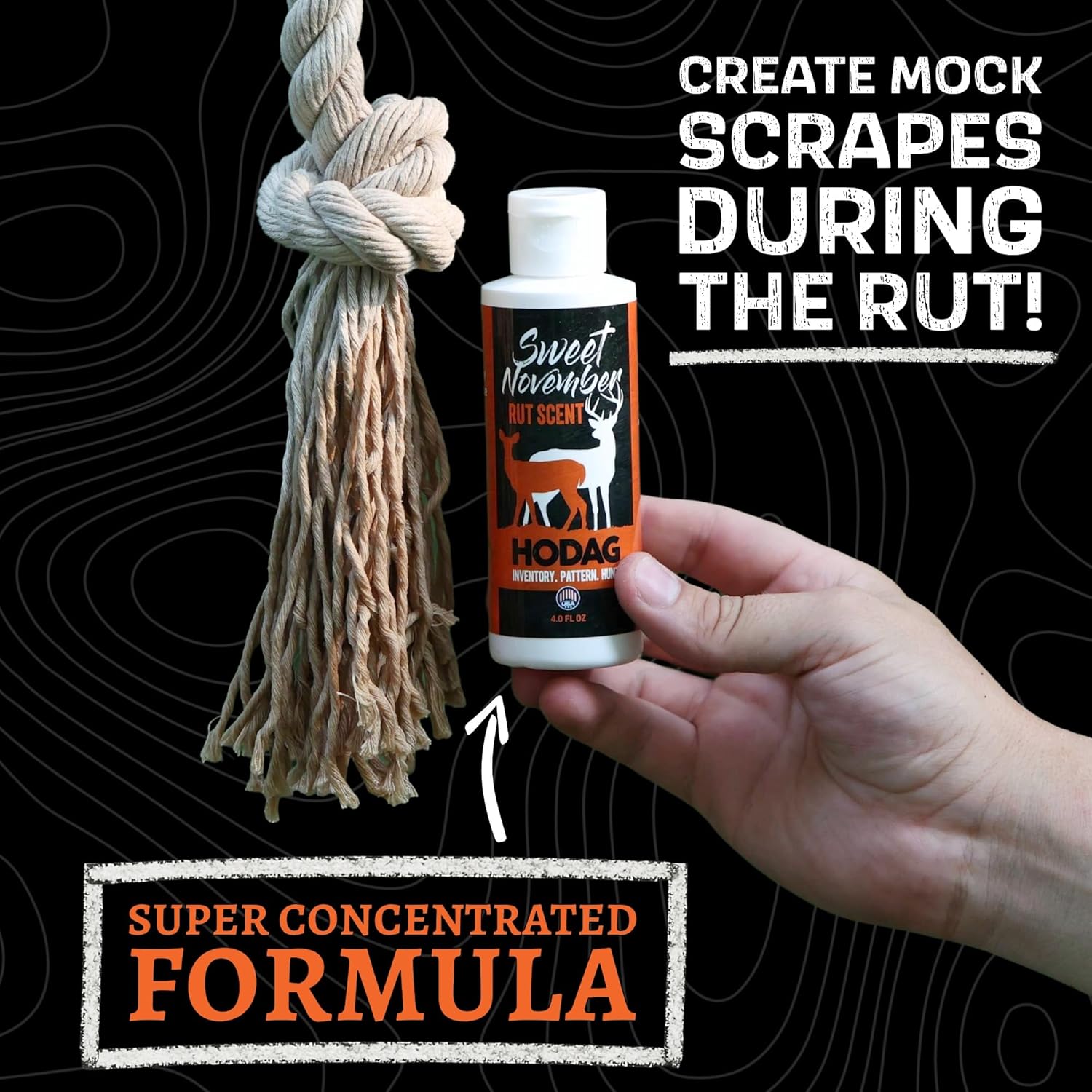 HODAG HempScent Rope System & Sweet November Rut Scent Bundle