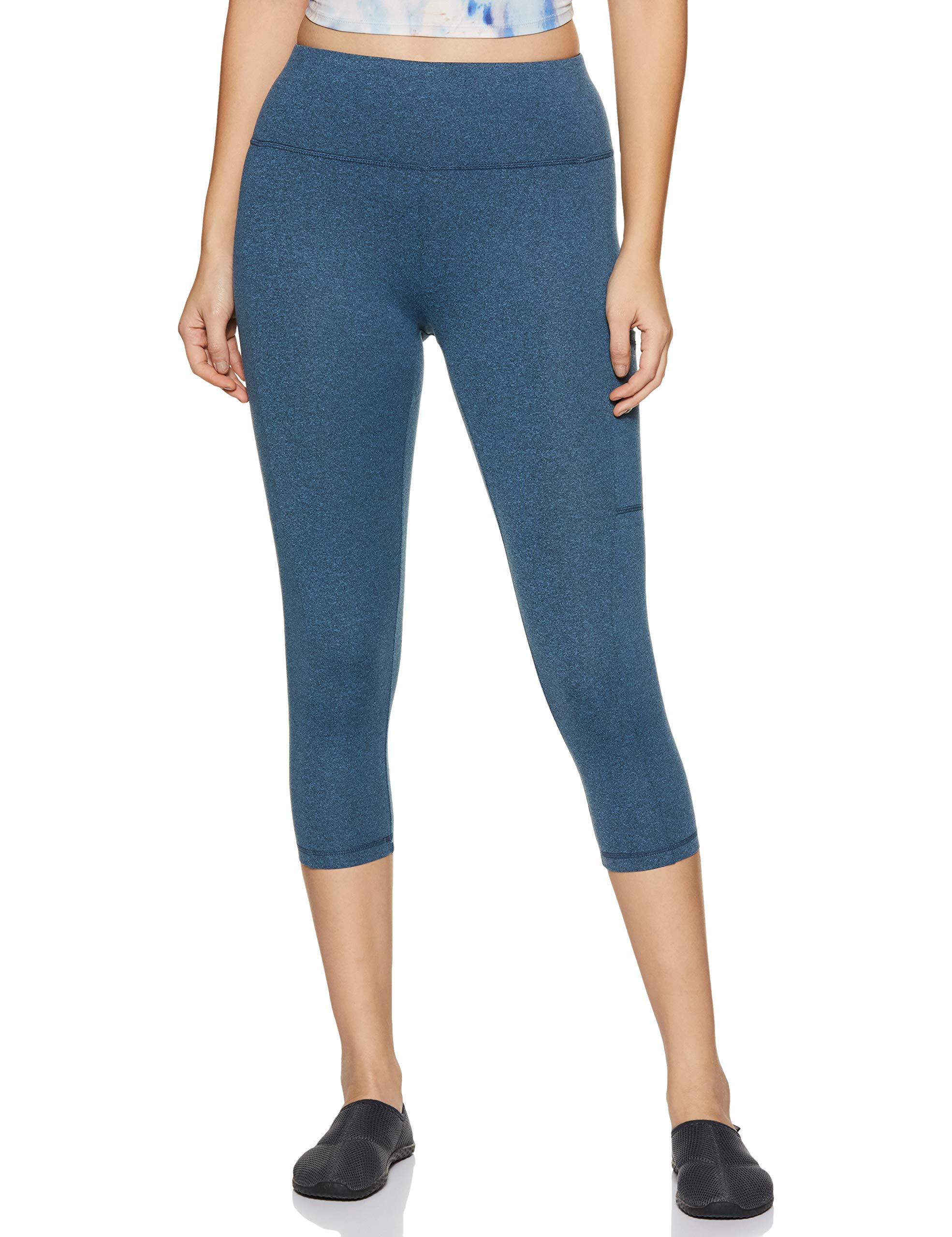 Women Proactive Snug Fit Snug Fit Yoga Capri - High Stretch, Moisture Wicking-image-18
