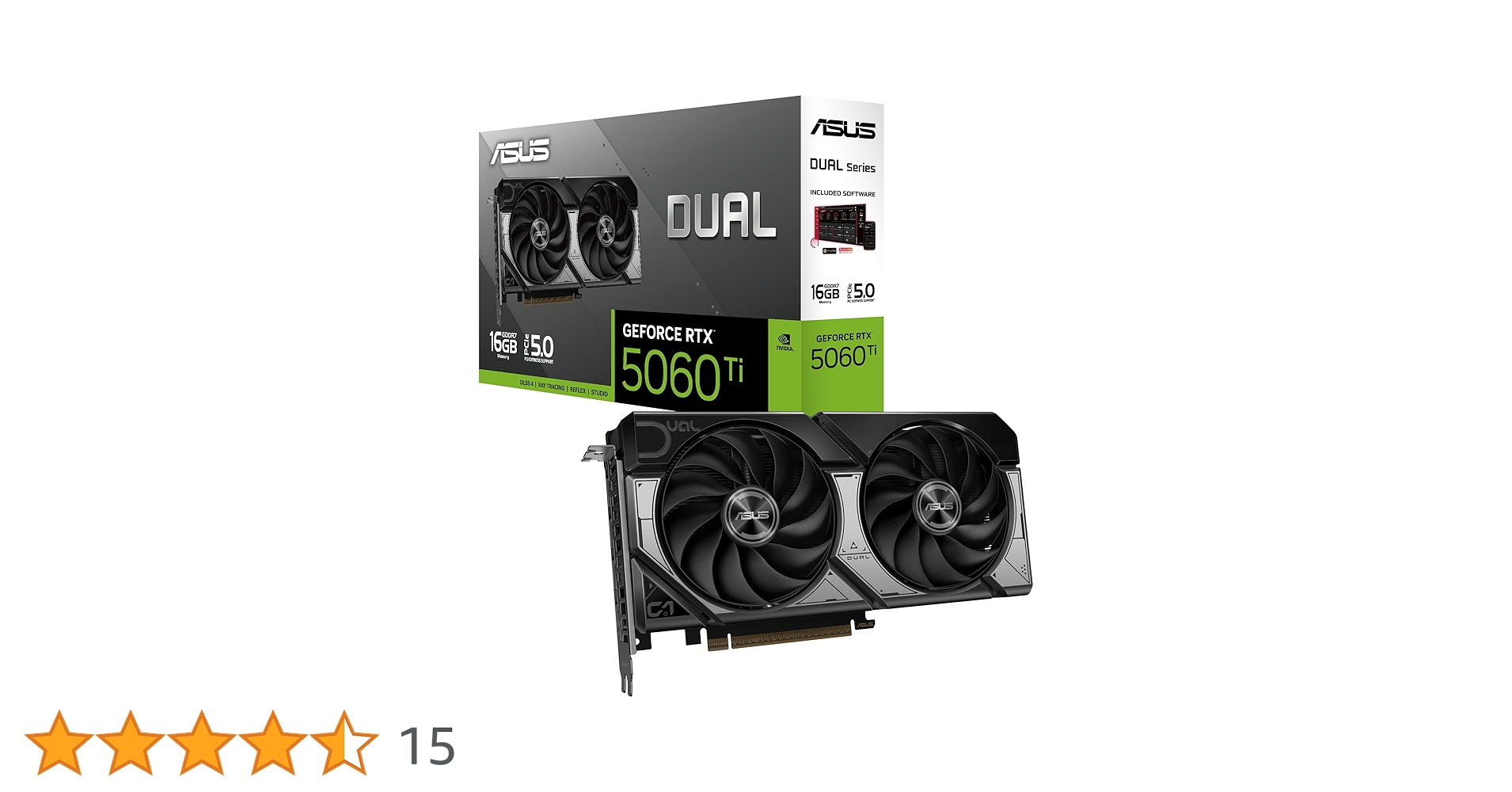Amazon | ASUS NVIDIA GeForce RTX 5060 Ti ビデオカード GDDR7